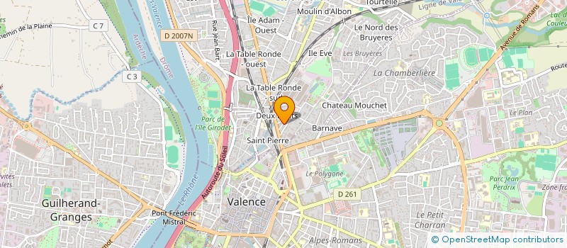 localisation de l'entreprise DRAFT AND COLLECT  BOURG-LES-VALENCE