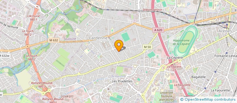 localisation de l'entreprise DRAFT'N WOOD à TOULOUSE