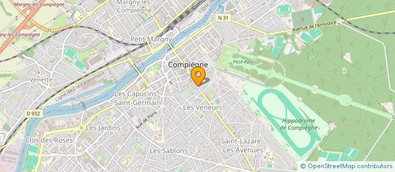 localisation de l'entreprise DRAFTEE à COMPIEGNE