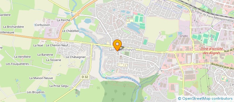 localisation de l'entreprise DRAG & DROP RECORDS  SAINT-BERTHEVIN