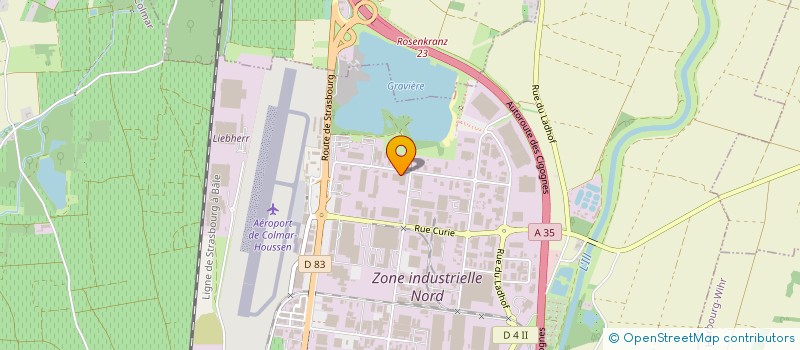 localisation de l'entreprise DRAG'EAU FRANCE DISTRIBUTION  COLMAR