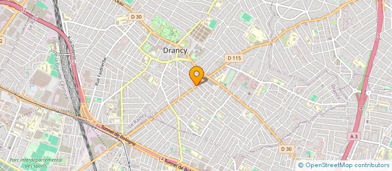 localisation de l'entreprise DRAG-MODE  DRANCY