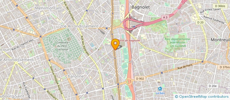 localisation de l'entreprise DRAGA  PARIS