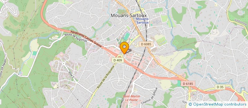 localisation de l'entreprise DRAGAN  MOUGINS
