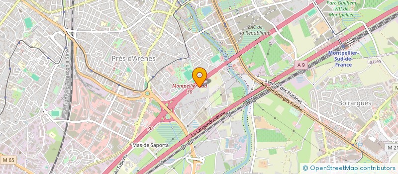 localisation de l'entreprise DRAGAN AUTO 34  MONTPELLIER