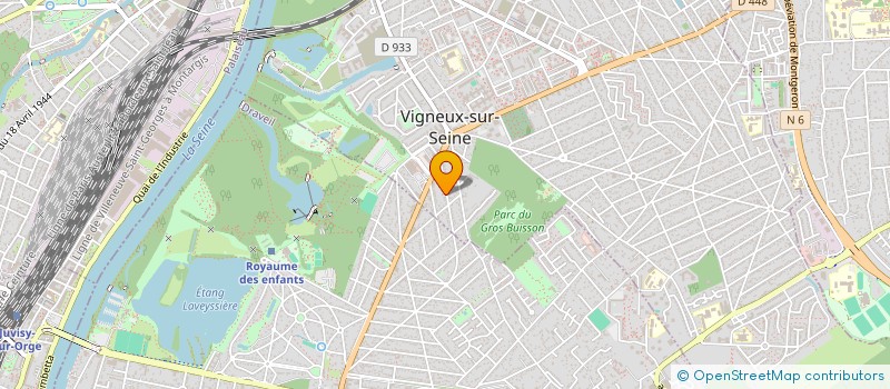 localisation de l'entreprise DRAGAN'S CARS à VIGNEUX-SUR-SEINE