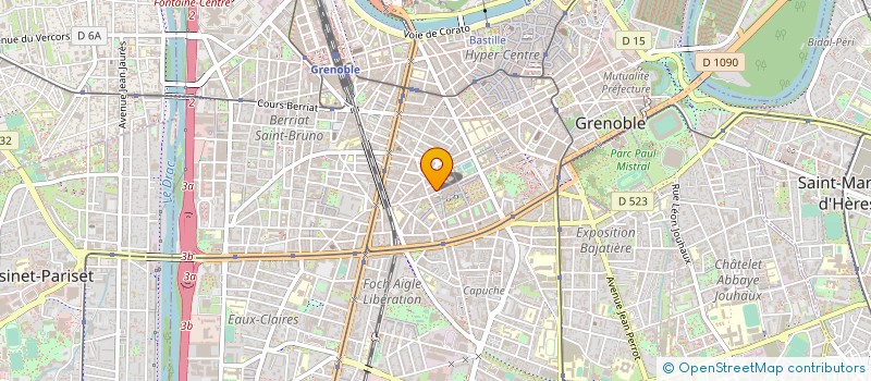 localisation de l'entreprise DRAGEES ADJY à GRENOBLE