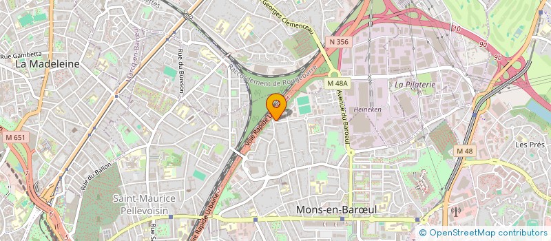 localisation de l'entreprise DRAGITA  MONS-EN-BARUL