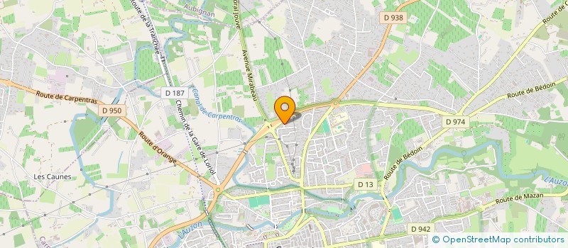 localisation de l'entreprise DRAGO VITALIS à CARPENTRAS