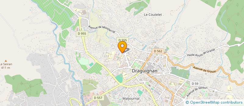 localisation de l'entreprise DRAGOBAN à DRAGUIGNAN