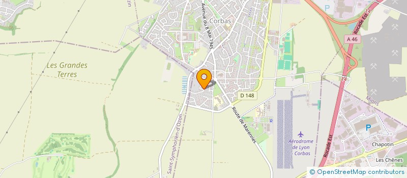 localisation de l'entreprise DRAGOLE à CORBAS