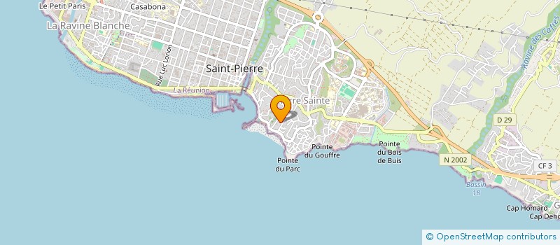 localisation de l'entreprise DRAGON  SAINT-PIERRE