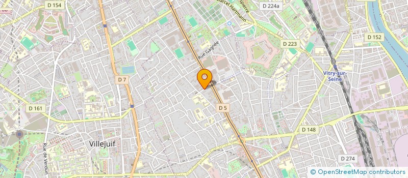 localisation de l'entreprise DRAGON à VITRY-SUR-SEINE