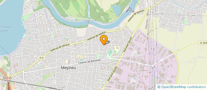 localisation de l'entreprise DRAGON BOAT CONCEPT  MEYZIEU