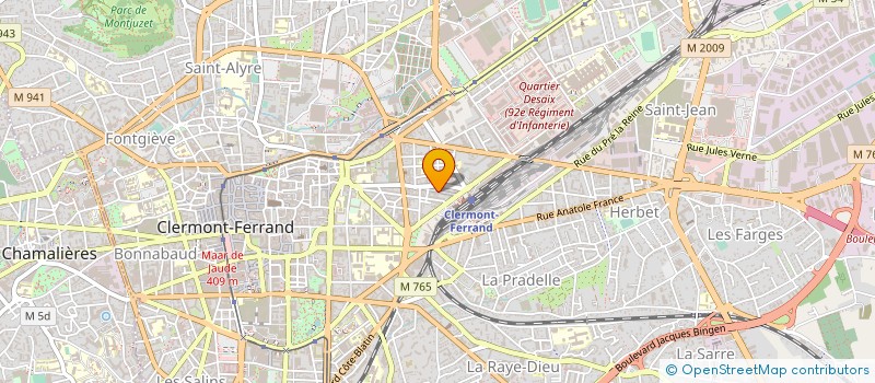 localisation de l'entreprise DRAGON CELESTE 63 à CLERMONT-FERRAND