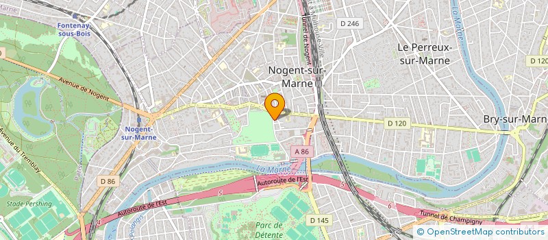 localisation de l'entreprise DRAGON DE MIDI  NOGENT-SUR-MARNE