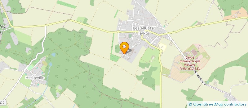 localisation de l'entreprise DRAGON INGENIERIE à LES ALLUETS-LE-ROI