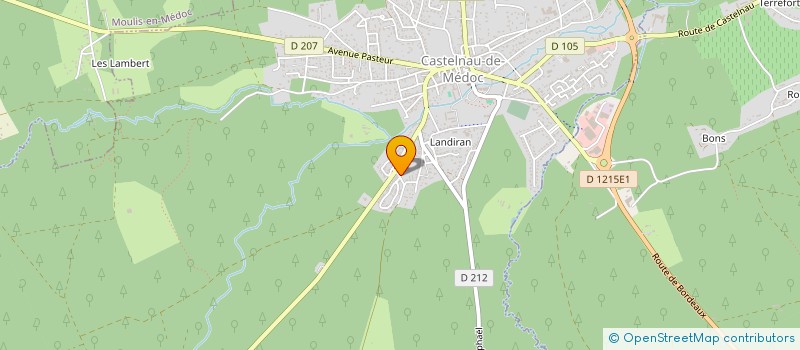 localisation de l'entreprise DRAGON KRAYT A'DEN  CASTELNAU-DE-MEDOC