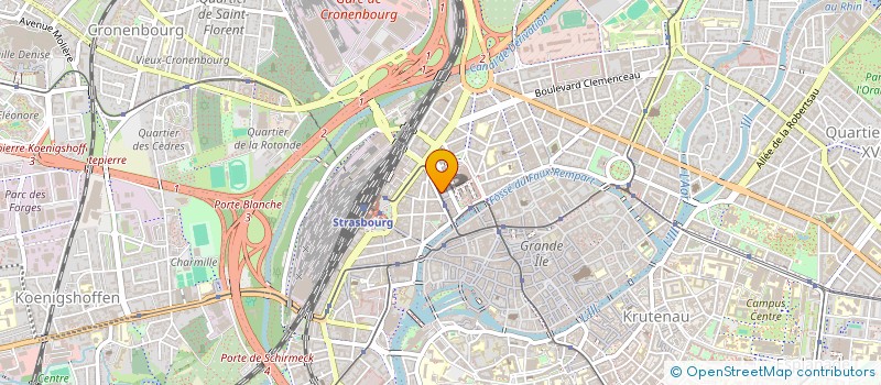 localisation de l'entreprise DRAGON PHENIX à STRASBOURG