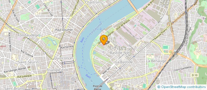 localisation de l'entreprise DRAGONE  BORDEAUX