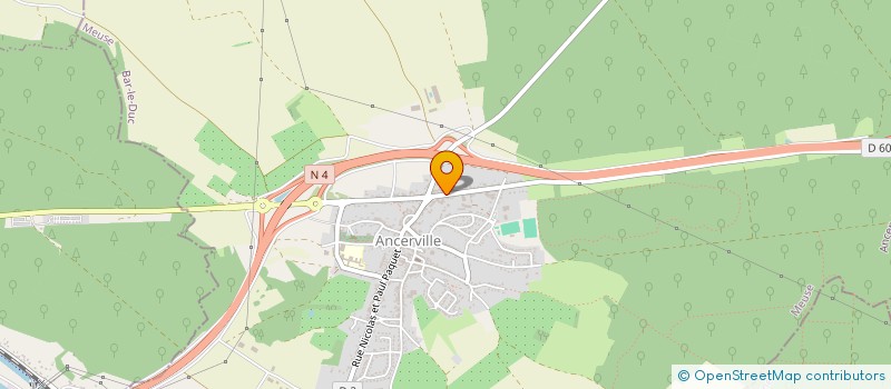 localisation de l'entreprise DRAGONS à ANCERVILLE