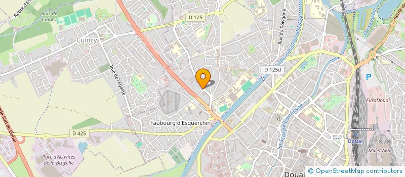 localisation de l'entreprise DRAGONS CAPITAL ADVENTURE  DOUAI