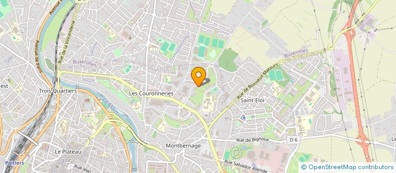 localisation de l'entreprise DRAGONS PICTA KOP à POITIERS