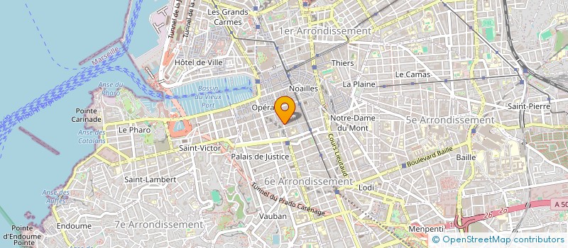 localisation de l'entreprise DRAGOS à MARSEILLE