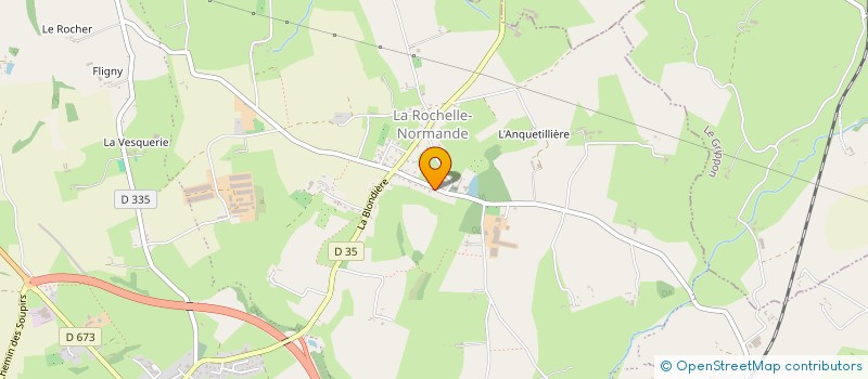 localisation de l'entreprise DRAGOS  DRAGEY-RONTHON