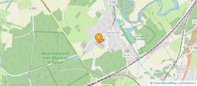 localisation de l'entreprise DRAGOTTA INVEST  GENEUILLE