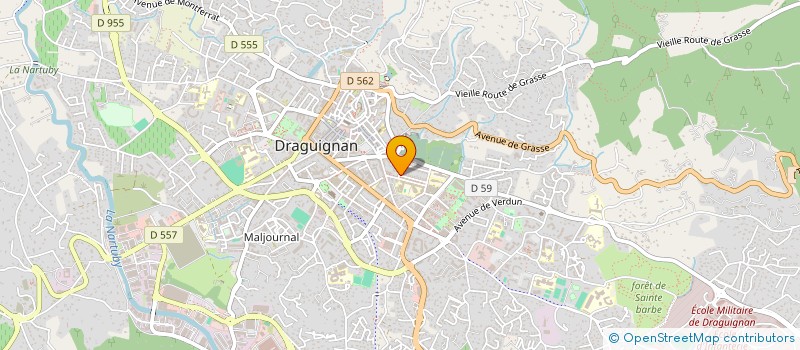 localisation de l'entreprise DRAGUI DOC à DRAGUIGNAN