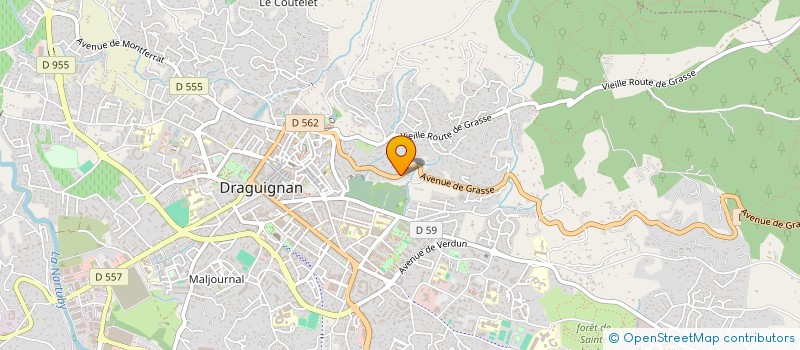 localisation de l'entreprise DRAGUI-NETTOYAGE  DRAGUIGNAN