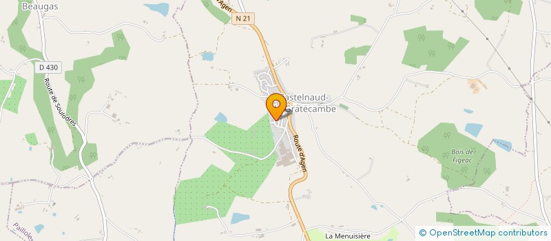 localisation de l'entreprise DRAGUIDENT  CASTELNAUD-DE-GRATECAMBE