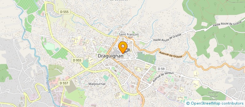 localisation de l'entreprise DRAGUIGNAN ACCUEIL à DRAGUIGNAN