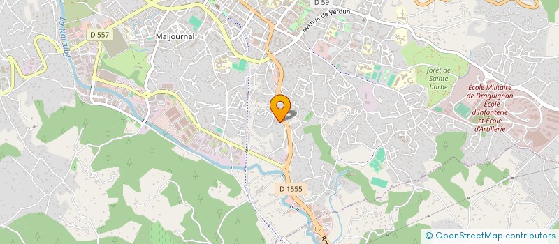 localisation de l'entreprise DRAGUIGNAN FM FIT  DRAGUIGNAN