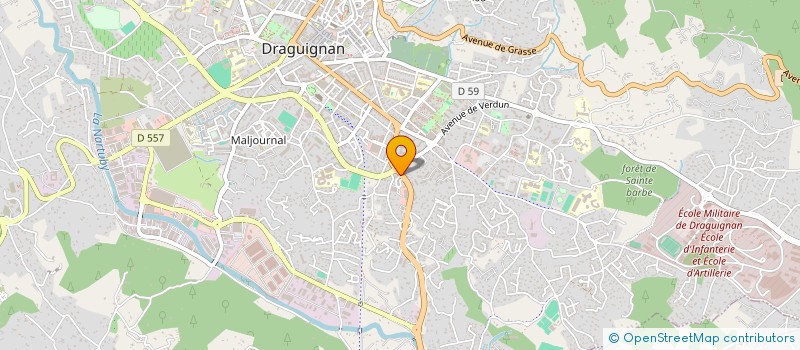 localisation de l'entreprise DRAGUIGNAN TECHNOLOGIES  DRAGUIGNAN