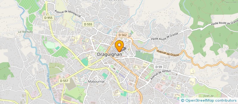 localisation de l'entreprise DRAGUILANGUES à DRAGUIGNAN