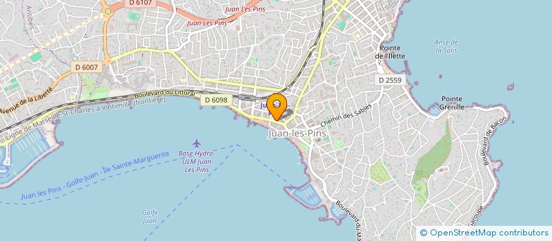 localisation de l'entreprise DRAI ET FILS à ANTIBES