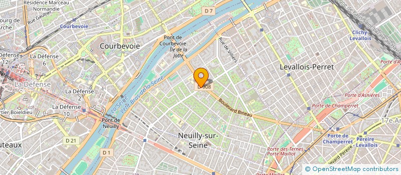 localisation de l'entreprise DRAIBEL à NEUILLY-SUR-SEINE
