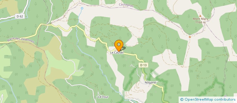 localisation de l'entreprise DRAILLES ET CHEMINS CAMISARDS EN CEVENNES à SAINT-MARTIN-DE-LANSUSCLE