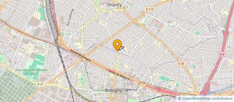 localisation de l'entreprise DRAINAGE ACADEMY à DRANCY
