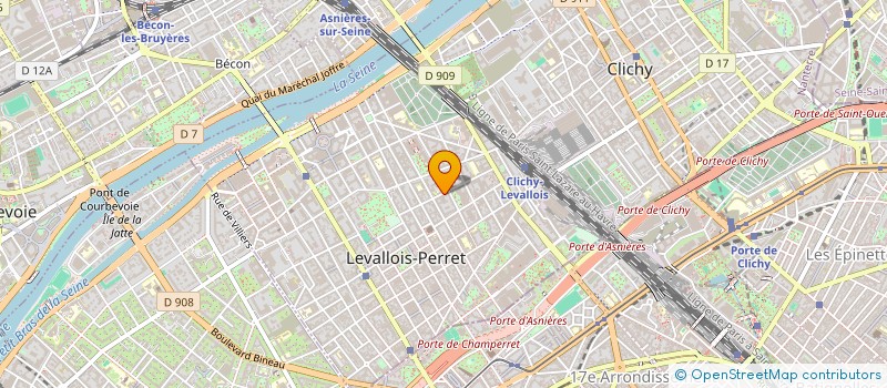 localisation de l'entreprise DRAINAGE CENTER MANAGEMENT à LEVALLOIS-PERRET