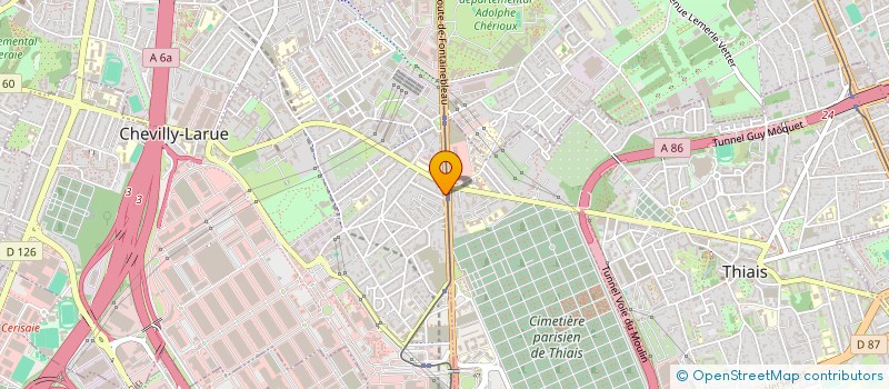 localisation de l'entreprise DRAIVER  CHEVILLY-LARUE