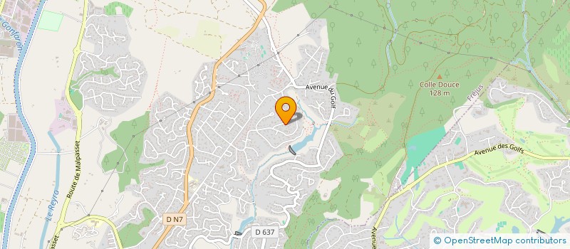 localisation de l'entreprise DRAJOC à FREJUS