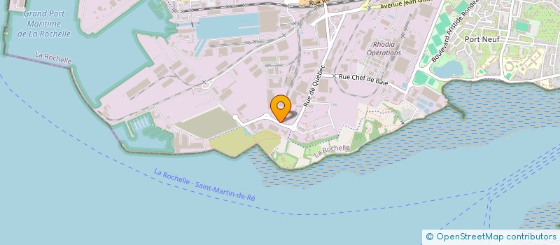 localisation de l'entreprise DRAKKAR  LA ROCHELLE