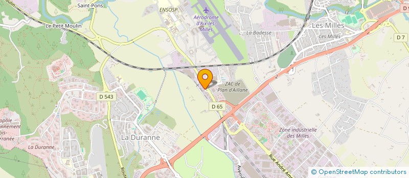 localisation de l'entreprise DRAKKAR à AIX-EN-PROVENCE