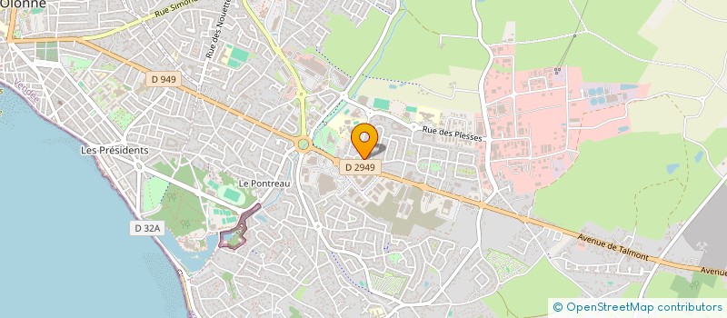 localisation de l'entreprise DRAKKAR DE VENDEE à LES SABLES-D'OLONNE