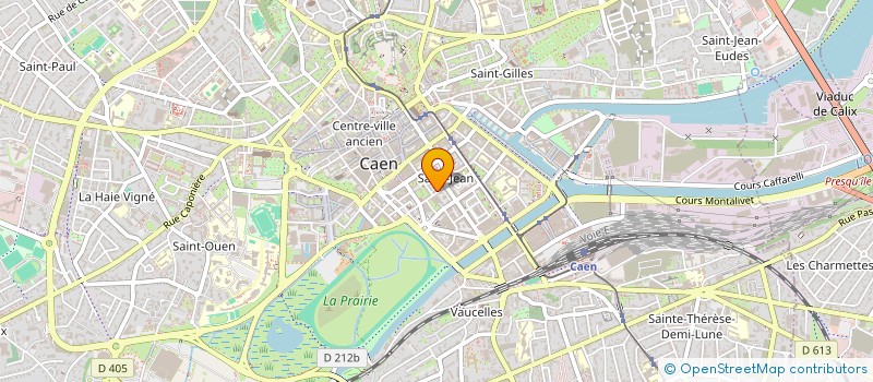 localisation de l'entreprise DRAKKAR NUMERIQUE (DN) à CAEN