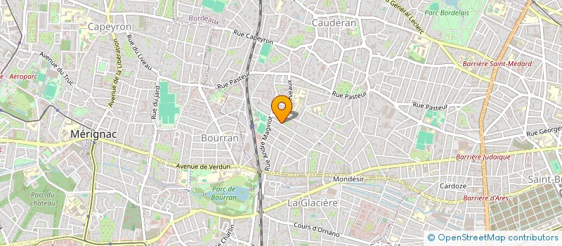 localisation de l'entreprise DRAL à BORDEAUX