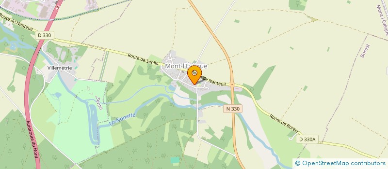 localisation de l'entreprise DRAL  SENLIS